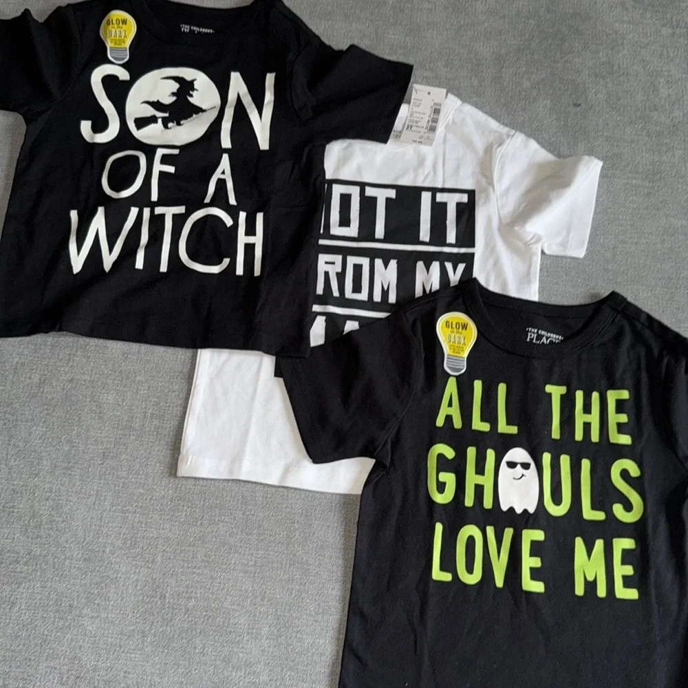 The Children’s Place 2T Halloween Short Sleeve Lot